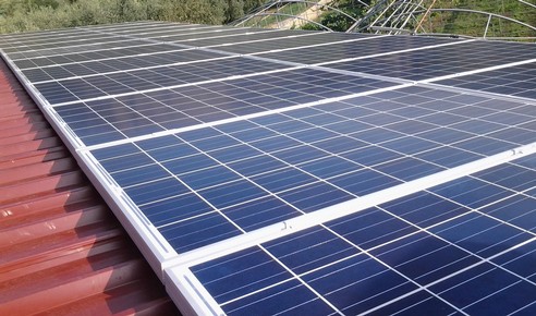 impianto fotovoltaico su capannone