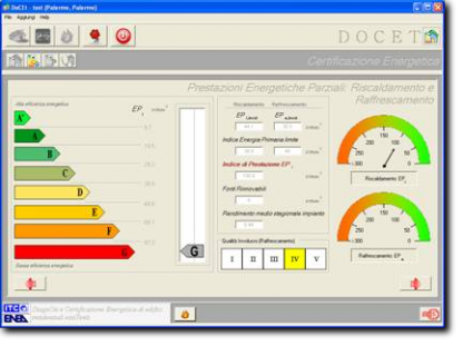 pannello certificazione energetica