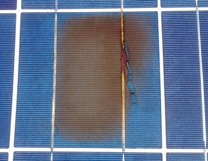 hot spot danni pannelli fotovoltaici